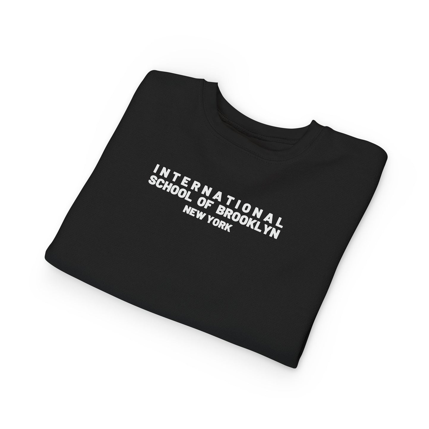 International School of Brooklyn New York Kids Crewneck — Toddler Sweatshirt