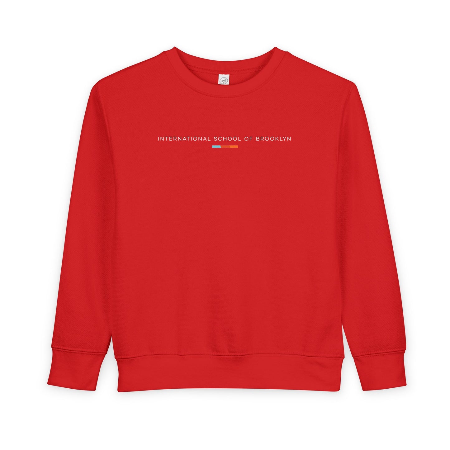 International School of Brooklyn Toddler Sweatshirt (White Lettering)
