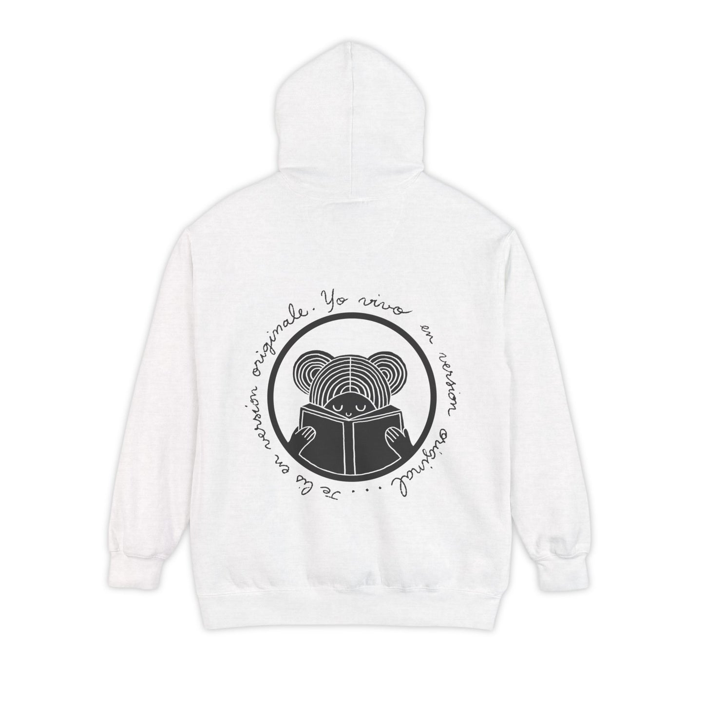 Lost in a Book Unisex Garment-Dyed Hoodie