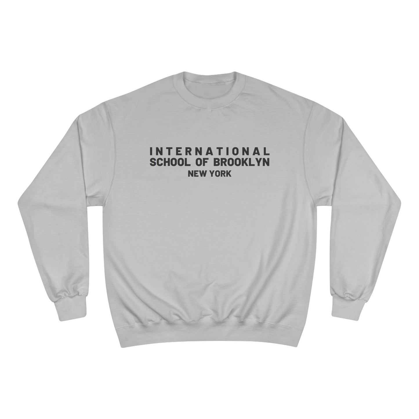 International School of Brooklyn New York Sweatshirt — Black Print
