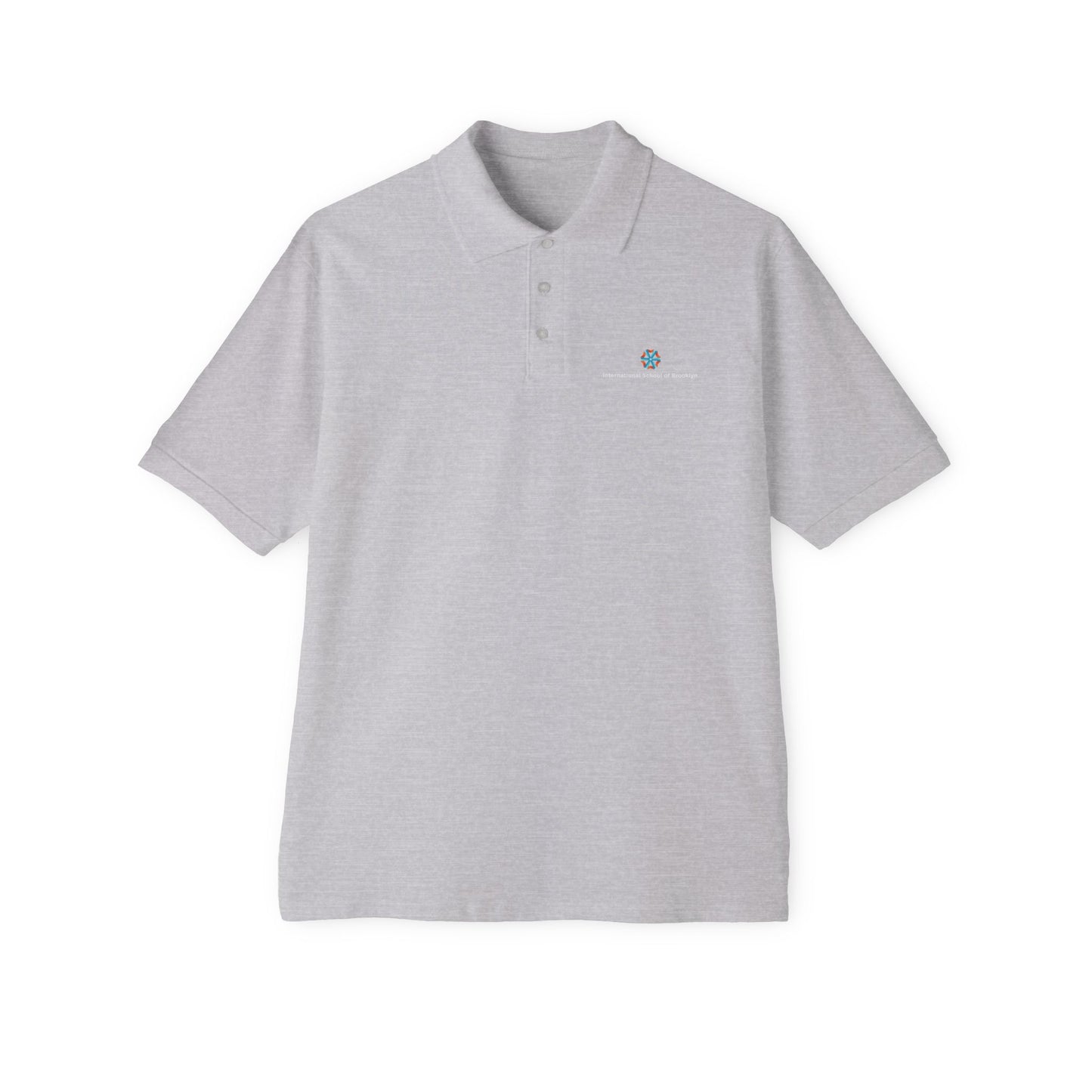 ISB Piqué Polo (White Lettering)
