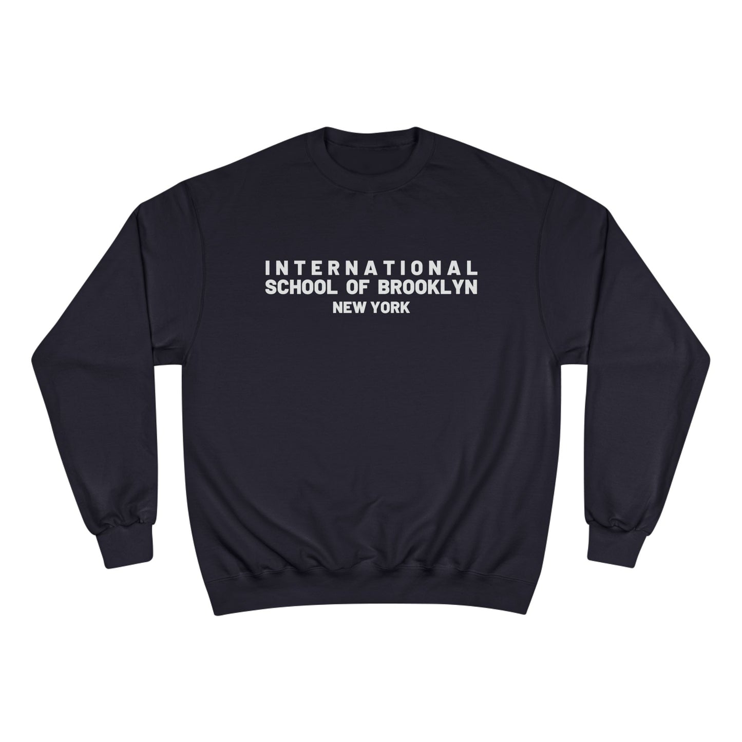 International School of Brooklyn New York Champion Sweatshirt — Vintage Collegiate Crewneck (New York)
