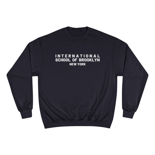 International School of Brooklyn New York Champion Sweatshirt — Vintage Collegiate Crewneck (New York)