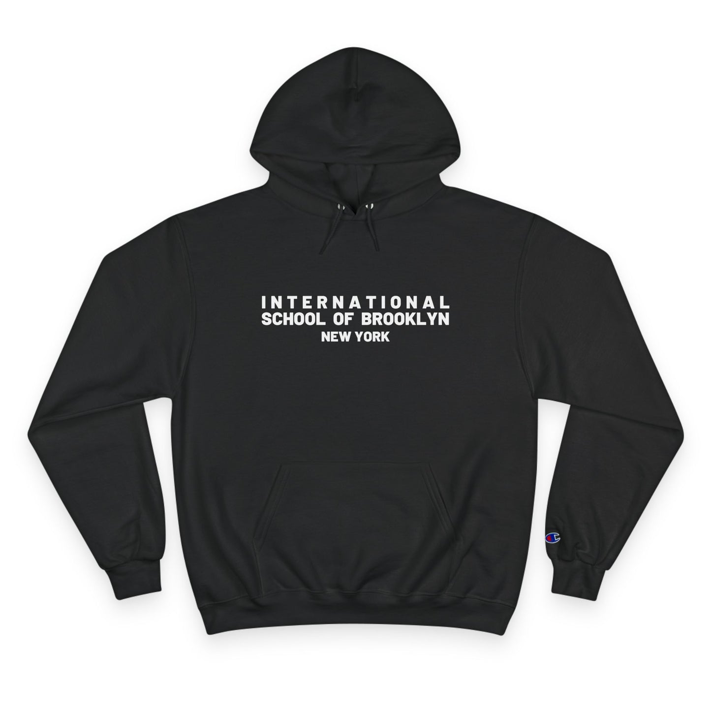 International School of Brooklyn Hoodie — New York Champion-Style Pullover