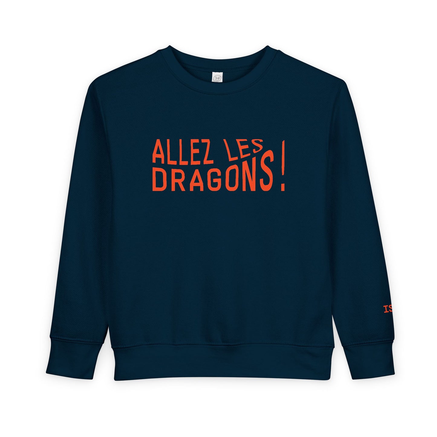 "Allez Les Dragons!" Toddler Sweatshirt - Cheer Sweatshirt for Kids
