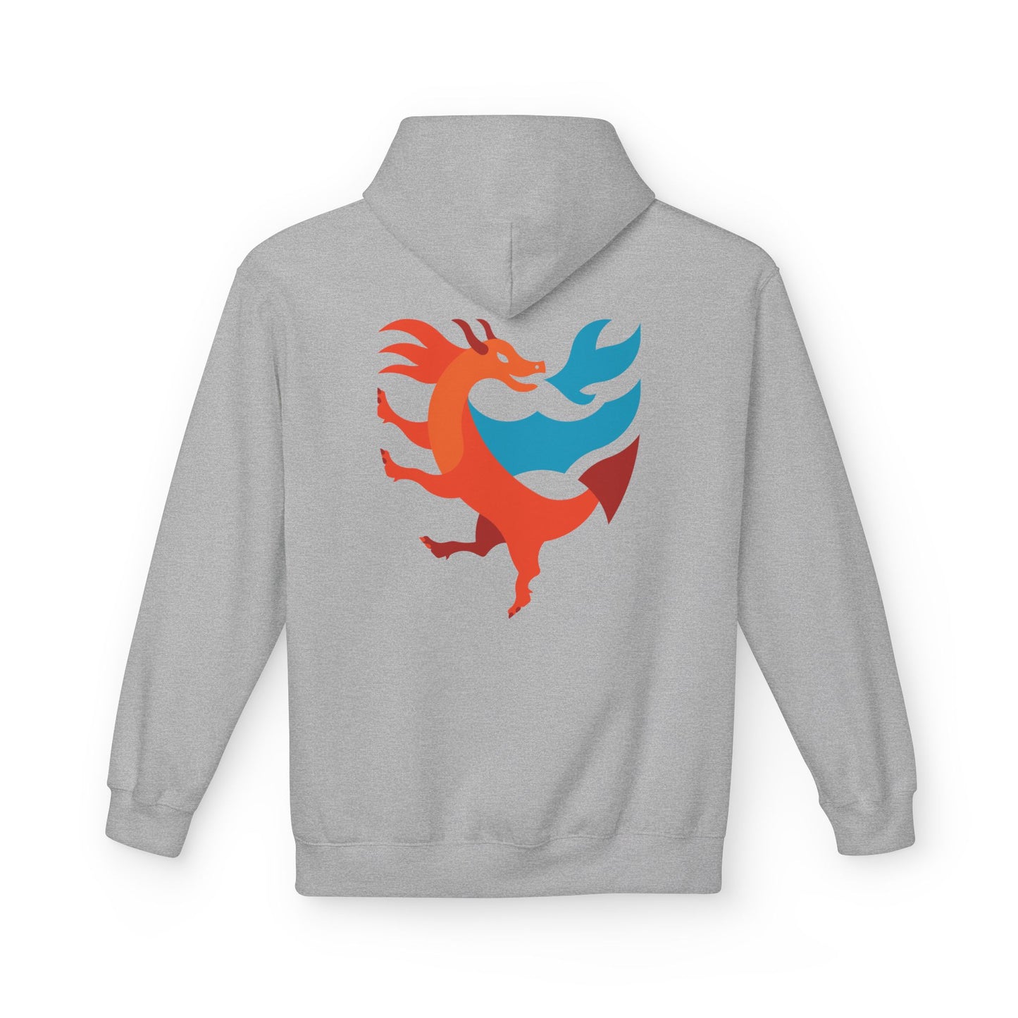 Dragon Emblem Hoodie — Bold Dragon Graphic Sweatshirt