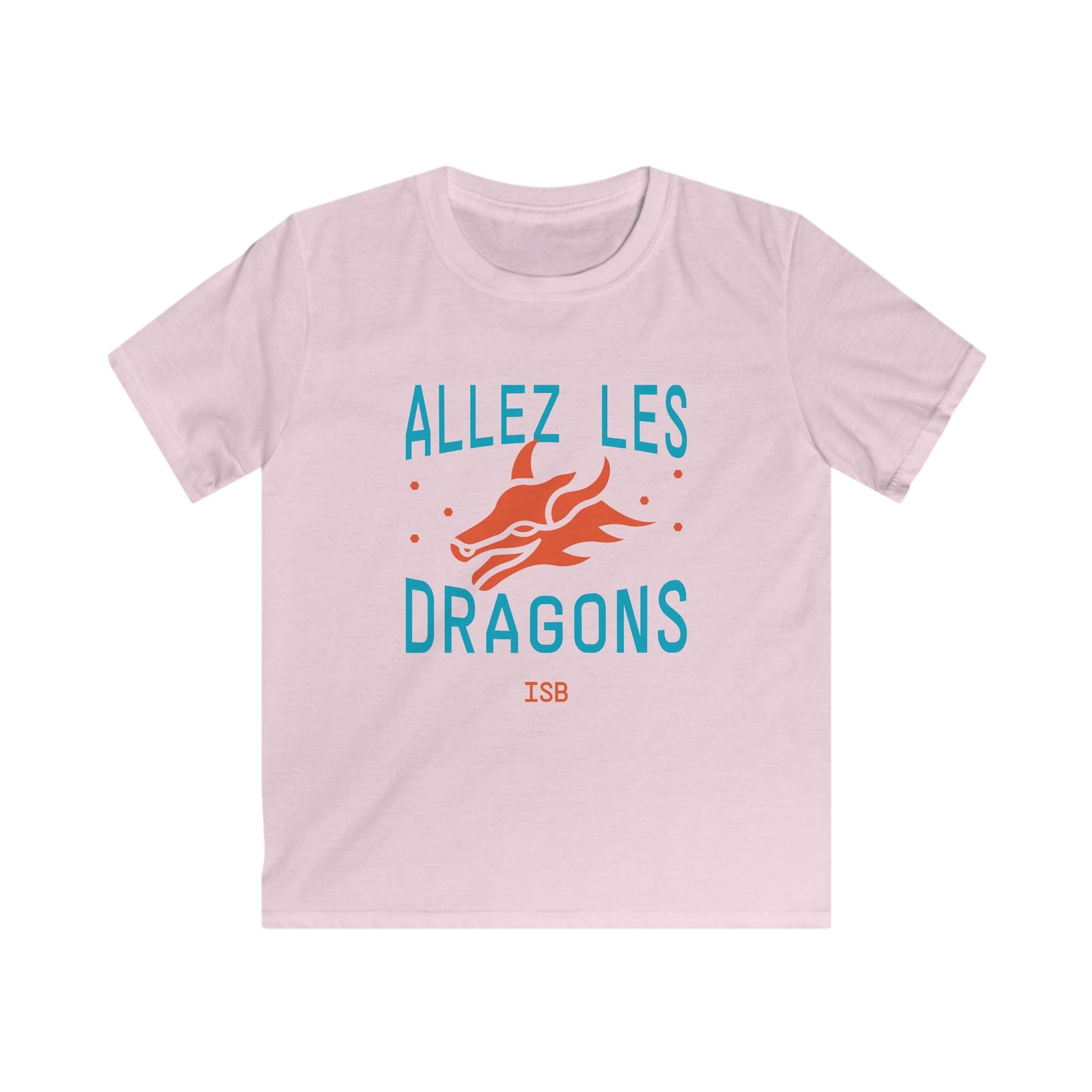 Allez Les Dragons Kids Tee — French Dragon Team Shirt for Kids