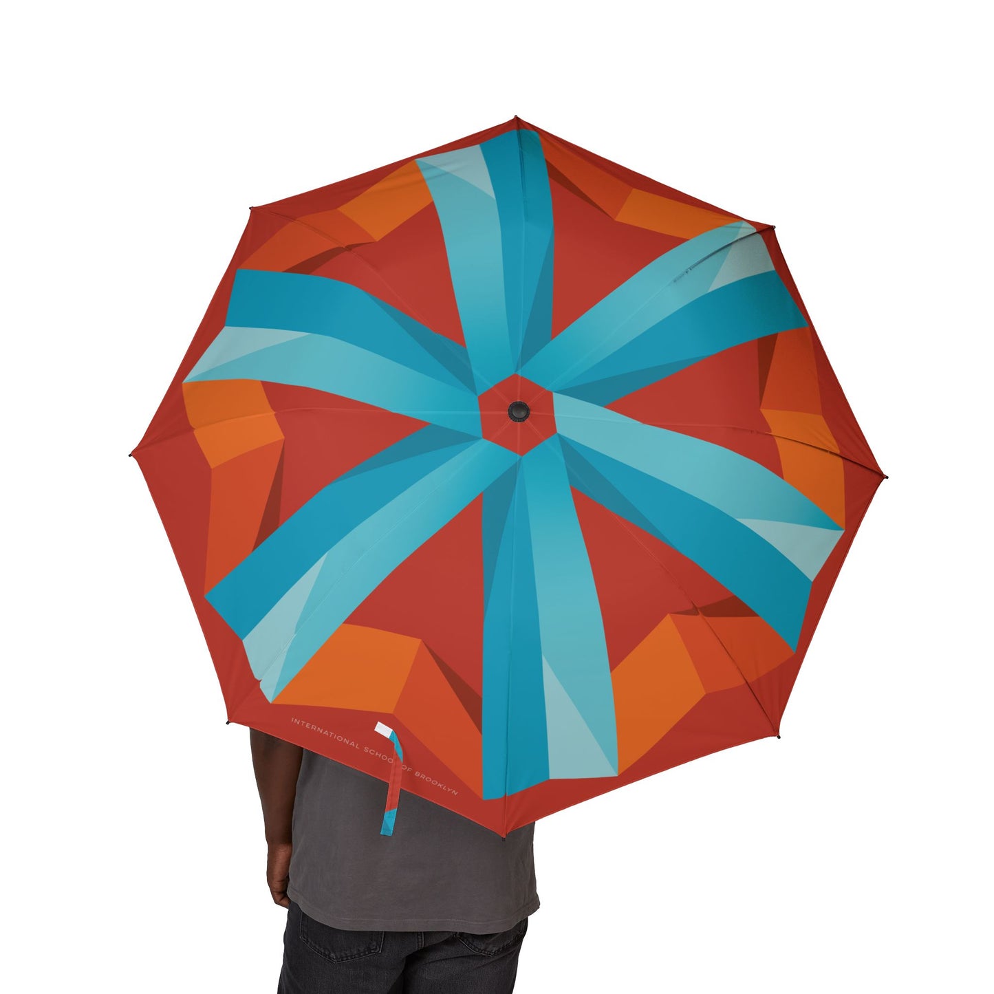 ISB Semi-Automatic Foldable Umbrella (Rust)