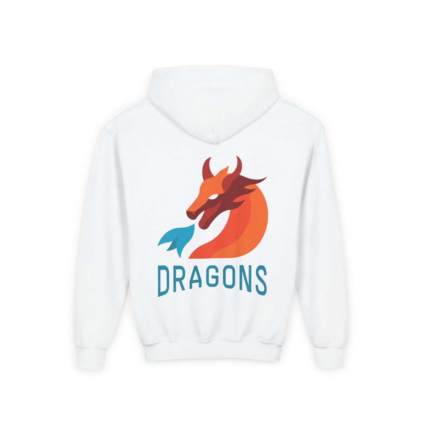 Youth Dragons Hoodie — Kids Dragon Logo Pullover