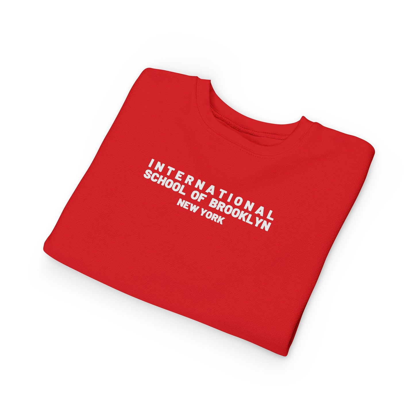 International School of Brooklyn New York Kids Crewneck — Toddler Sweatshirt