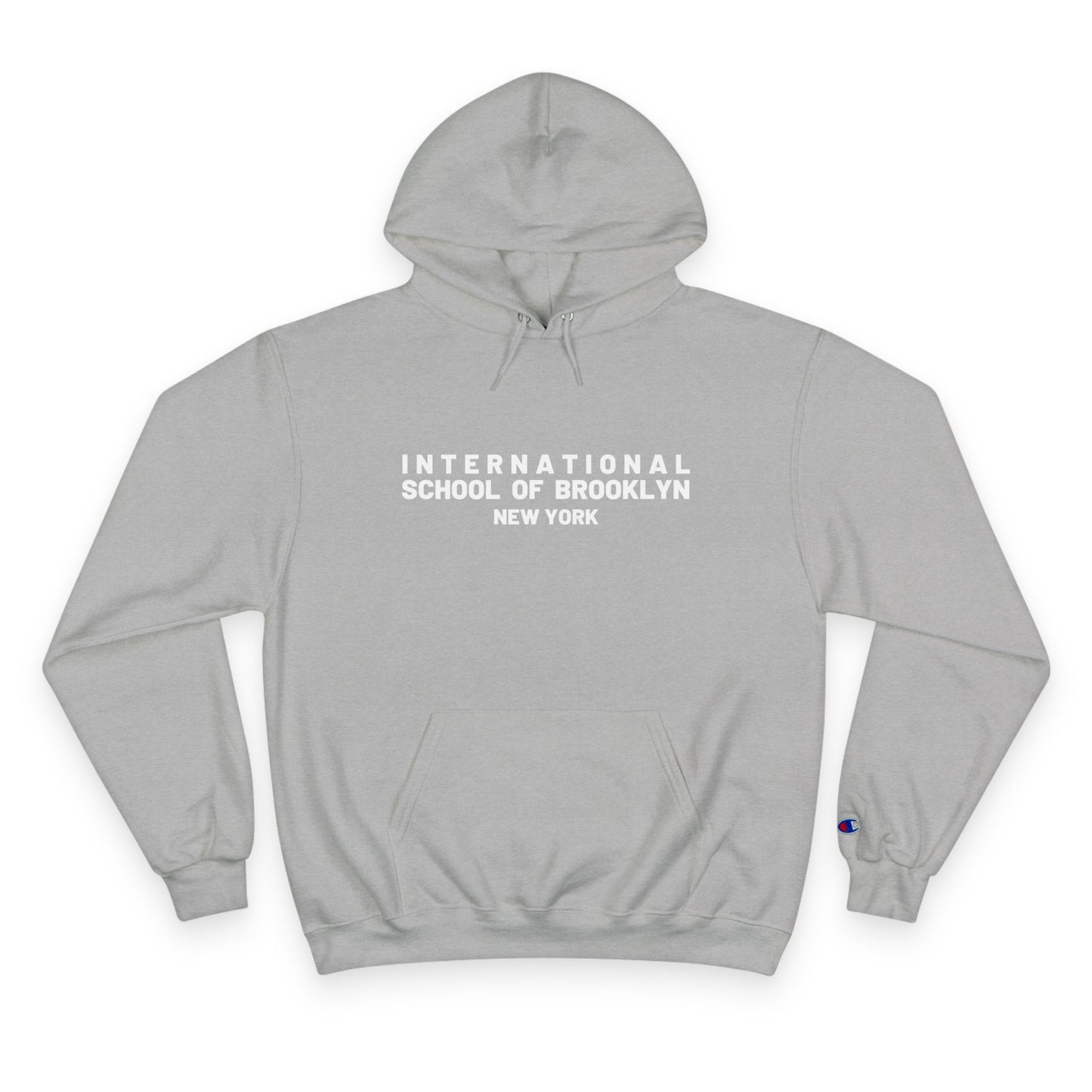 International School of Brooklyn Hoodie — New York Champion-Style Pullover
